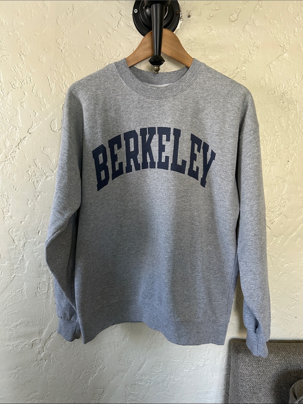 UC Berkeley Cal Gray Crewneck Sweater